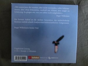 gebrauchtes Hörbuch – Roger Willemsen – Wer wir waren