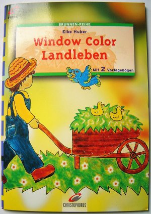 gebrauchtes Buch – Elke Huber – Window Color Landleben