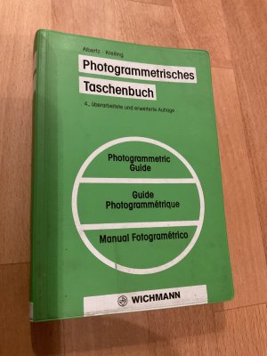 gebrauchtes Buch – Albertz, Jörg; Kreiling, Walter – Photogrammetrisches Taschenbuch.