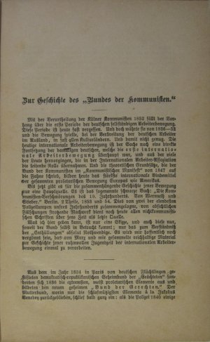 antiquarisches Buch – Karl Marx – Enthüllungen über den Kommunisten-Prozeß zu Köln. Neuer Abdruck, mit Einleitung von Friedrich Engels und Dokumenten.