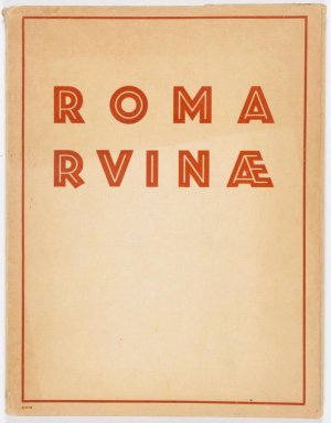 Roma ruinae. 20 Fototafeln lose in Original Mappe. Text von H. Lingg.