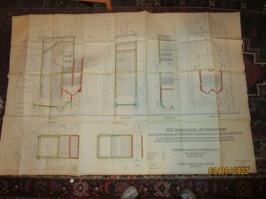 VKW Hochleistungs-Strahlungskessel - Kraftwerkerweiterung Dragac-Izmir - Maßstab I:50 und Hochleistungs-Steilrohrkessel - VKW Vereinigte Kesselwerke Düsseldorf