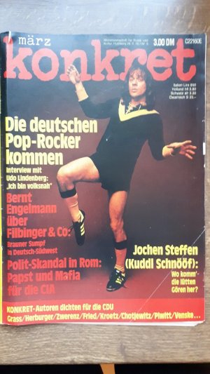 KONKRET - Die Monatszeitschrift für Politik und Kultur - Heft 3 / März 1976