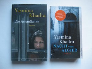 gebrauchtes Buch – Yasmina Khadra – Konvolut Yasmina Khadra - 6 Bücher - 1. Die Attentäterin (geb.), 2. Nacht über Algier, 3. Doppelweiß, 4. Wovon die Wölfe träumen, 5. Morituri, 6. Herbst der Chimären