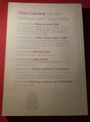 antiquarisches Buch – Heinrich-Heine-Institut Düsseldorf und Eberhard Galley  – Heine-Jahrbuch 1962