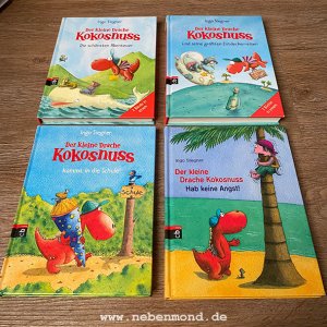 gebrauchtes Buch – Ingo Siegner – Konvolut: Der kleine Drache Kokosnuss (6 Teile in 4 Büchern).