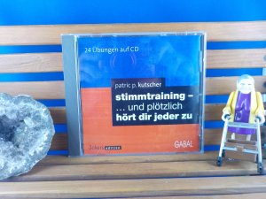 gebrauchtes Hörbuch – Patric P. Kutscher – Stimmtraining - ...und plötzlich hört dir jeder zu - Patric P. Kutscher