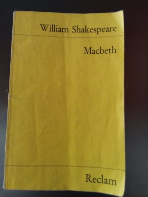 gebrauchtes Buch – William Shakespeare – Macbeth