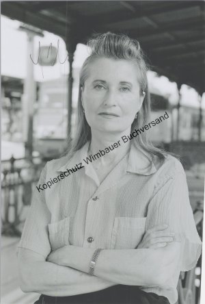 Original Autograph Elfriede Jelinek /// Autogramm Autograph signiert signed signee