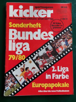 Bundesliga 1979/80. Sonderheft 2.Liga in Farbe, Europapokale