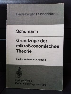 Grundzüge der mikroökonomischen Theorie