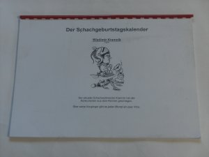 Der Schachgeburtstagskalender Wladimir Kramnik 1975