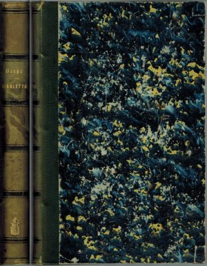antiquarisches Buch – Giuseppe Verdi – Rigoletto. Opera del Maestro Giuseppe Verdi. Per Canto con accompagnamento dé Piano forte. [= L. E. 1345.]