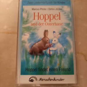 gebrauchtes Hörbuch – Marcus Pfister/Detelev Jöcker – Hoppel und der Osterhase /Hoppel findet einen Freund