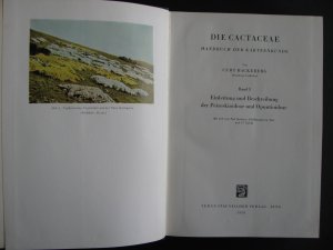 antiquarisches Buch – Curt Backeberg – Die Cactaceae. Handbuch der Kakteenkunde. 6 Bde.