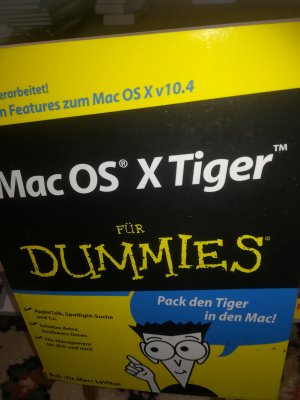 gebrauchtes Buch – LeVitus Bob "Dr – Mac OS X Tiger für Dummies, AppleTalk, Spotlight Suche und Co, Schütze deine kostbaren Daten, File Management für dich und mich