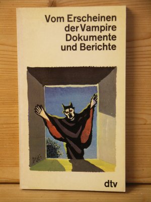 "vom erscheinen der vampire" dokumente und berichte