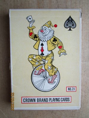 gebrauchtes Spiel – Crown Brand Playing Cards - No. 21