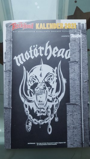 gebrauchtes Buch – Rock Hard Kalender 2021