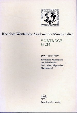 Heidnische Philosophen und Schriftsteller in der alten bulgarischen Wandmalerei.