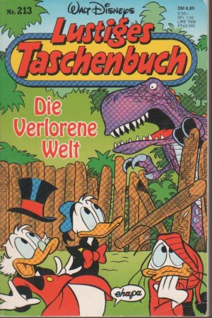 gebrauchtes Buch – Walt Disney – Lustiges Taschenbuch - LTB - Nr. 213 - Die verlorene Welt