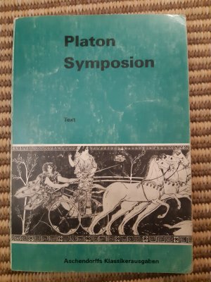 antiquarisches Buch – Platon – Symposion - Text