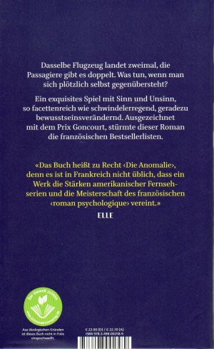 gebrauchtes Buch – Tellier, Herve le – Die Anomalie