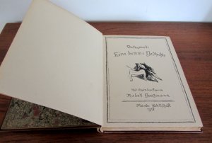 antiquarisches Buch – Dostojewski – Eine dumme Geschichte. Mit Steindrucken von Rudolf Großmann. 1918. Nr. XII.