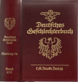 Hamburgisches Geschlechterbuch 14, Deutsches Geschlechterbuch 205