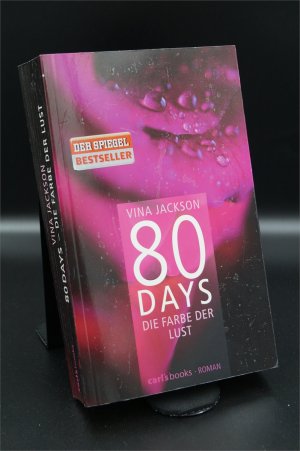 gebrauchtes Buch – Vina Jackson – 80 Days - Die Farbe der Lust - Band 1 Roman + :::Geschenk:::