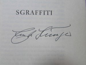 Sgraffiti SIGNIERT