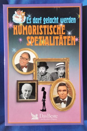 gebrauchtes Hörbuch – Heinz Erhardt, Peter Frankenfeld – Es darf gelacht werden. Humoristische Spezialitäten. 4er Kassettenbox