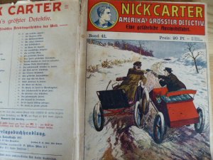 antiquarisches Buch – Nick Carter  Amerikas grösster Detektiv  (10 Bände zusammen gebunden)