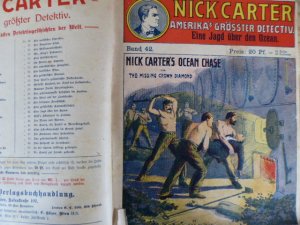 antiquarisches Buch – Nick Carter  Amerikas grösster Detektiv  (10 Bände zusammen gebunden)