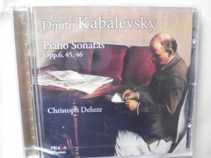 Kabalevsky: Piano Sonatas Nos.1-3 by Christoph Deluze (Piano)