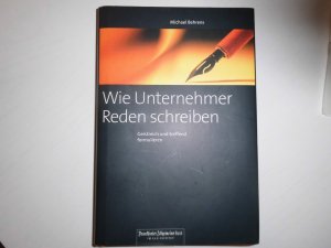 Wie Unternehmer Reden schreiben