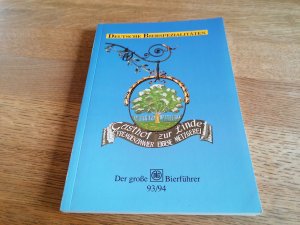 gebrauchtes Buch – Burger, Hans D – Deutsche Bierspezialitäten,  Der große bierführer