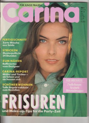 gebrauchtes Buch – Carina für junge Frauen 1/1991 gebrauchtes Buch – Carina für junge Frauen 1/1991