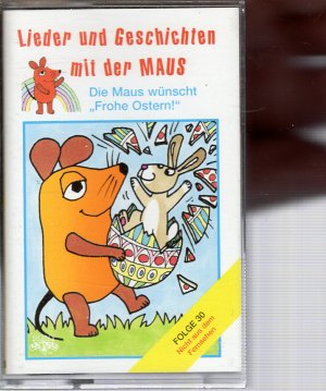 Die Maus wünscht "Frohe Ostern"