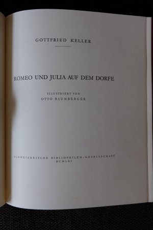 Romeo und Julia auf dem Dorfe