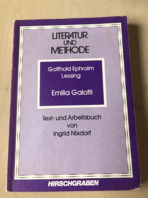 gebrauchtes Buch – Lessing, Gotthold E – Emilia Galotti