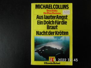 gebrauchtes Buch – Michael Collins – Aus lauter Angst / Ein Dolch für die Braut / Nacht der Kröten