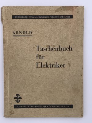 Taschenbuch für Elektriker - Erweitertes Formel- und Tabellenbuch - Band 1