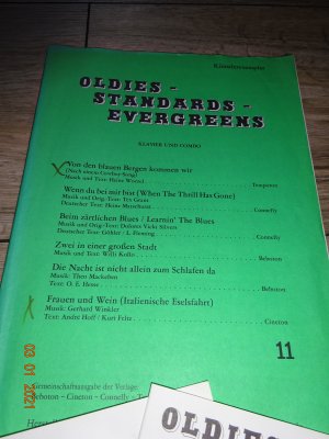 gebrauchtes Buch – Noten: Oldies-Standards-Evergreens