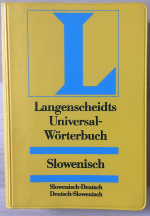 Langenscheidts Universal-Wörterbuch Slowenisch - Deutsch / Deutsch – Slowenisch.