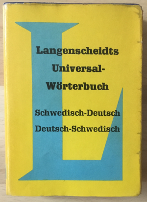 antiquarisches Buch – Langenscheidt – Schwedisch. Universal- Wörterbuch. Langenscheidt. Schwedisch - Deutsch / Deutsch – Schwedisch