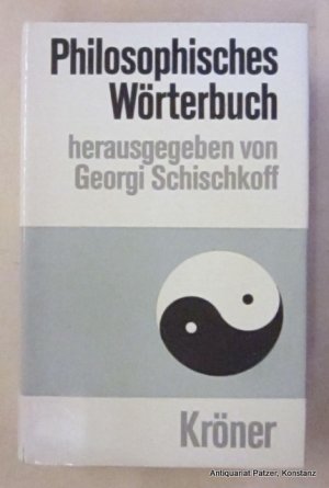 gebrauchtes Buch – Philosophisches Wörterbuch – Begründet von Heinrich Schmidt