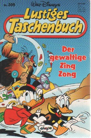 gebrauchtes Buch – Walt Disney – Lustiges Taschenbuch - LTB - Nr: 209 - Der gewaltige Zing Zong