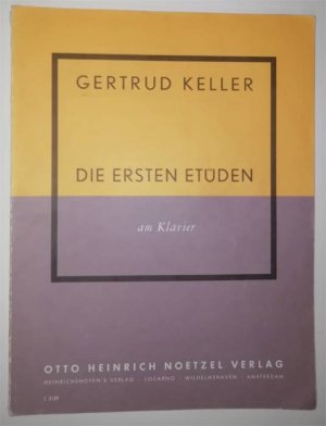 Die ersten Etüden am Klavier