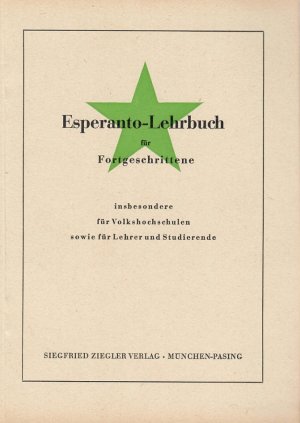 antiquarisches Buch – Georg Streit – Esperanto-Lehrbuch - für Fortgeschrittene